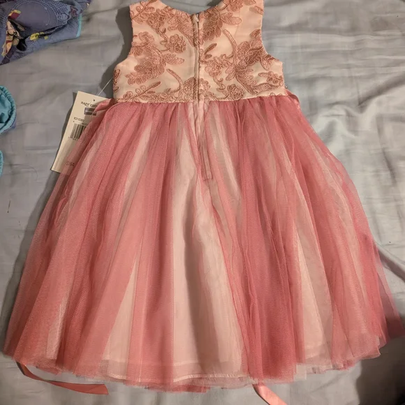 chinese dress ladies Girls Victorian Christening Lace Gown Smocked 2T/3T main image 0